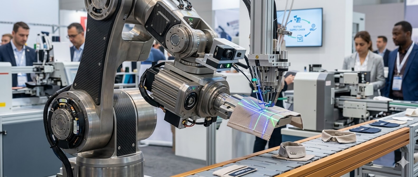 Texprocess 2026 otonom kesim ve dikiş robotu