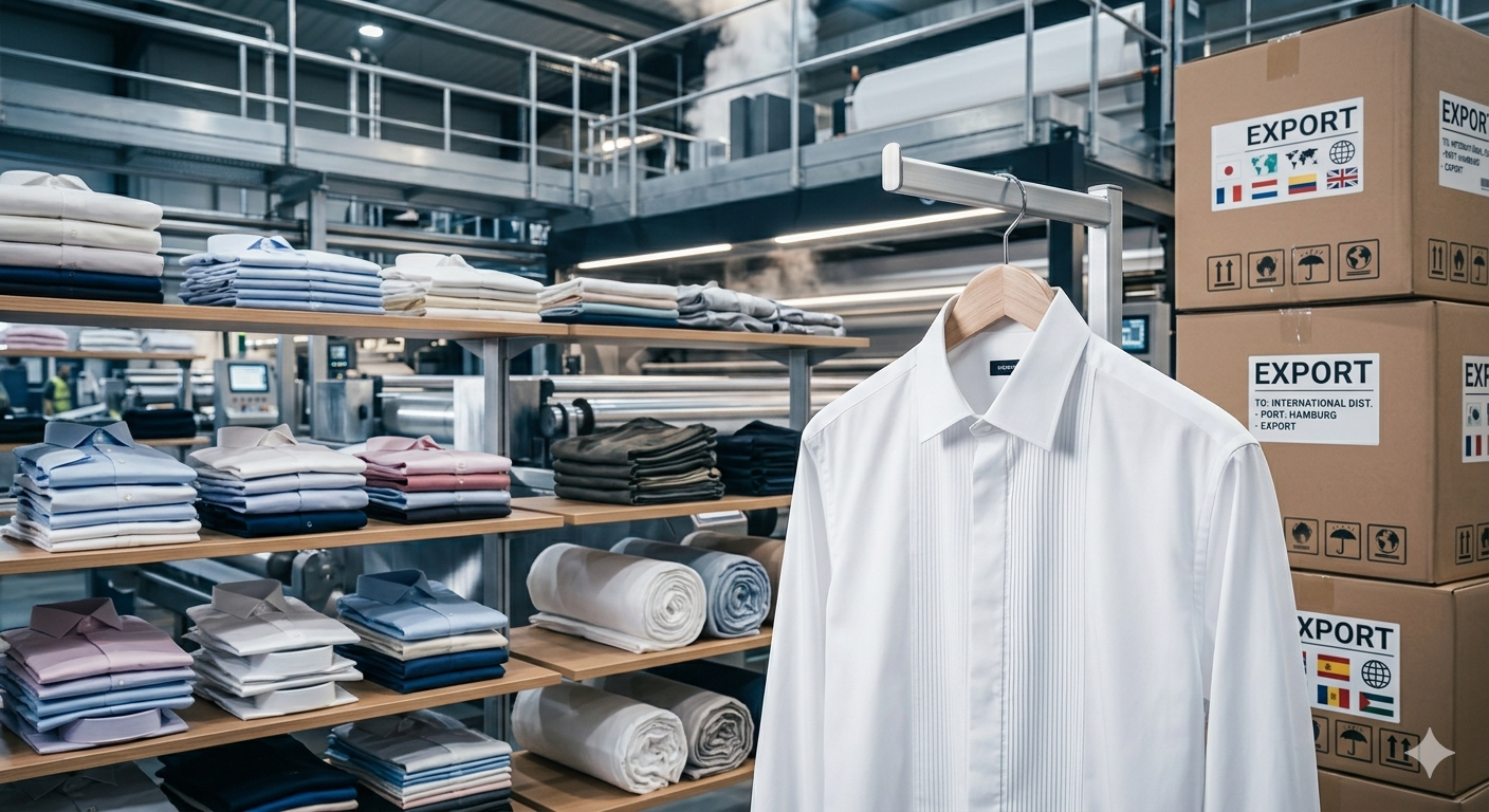 Malkan industrial ironing systems for finishing efficiency in textile production