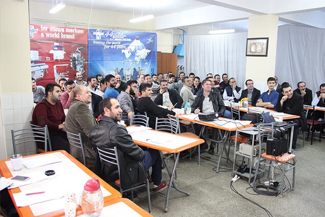 Malkan Genel Müdürü Mustafa Alkan'ın Motivasyon 2015 programında çalışanlarla bir arada olduğu an